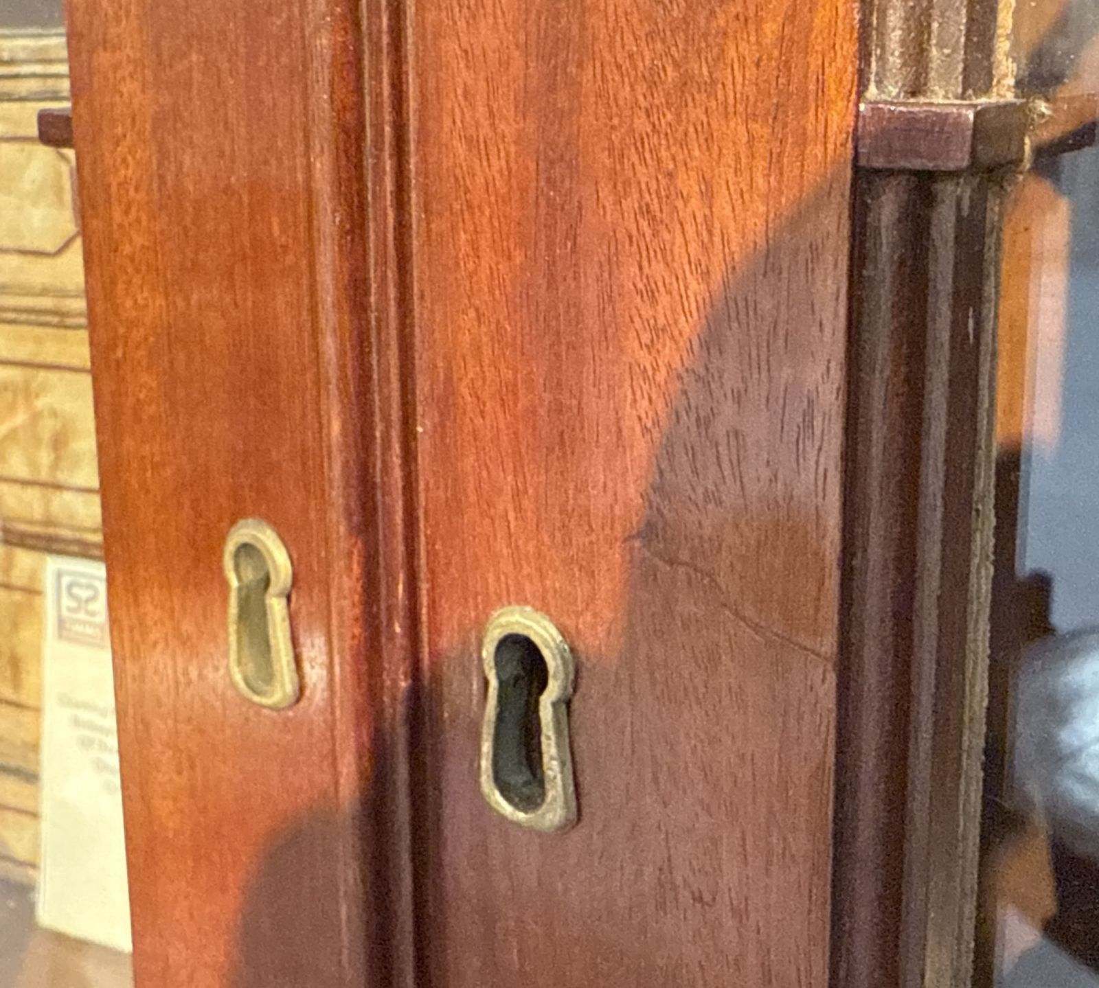 Georgian Mahogany Breakfront Library Bookcase (England, Circa 1800) photo vinterior
