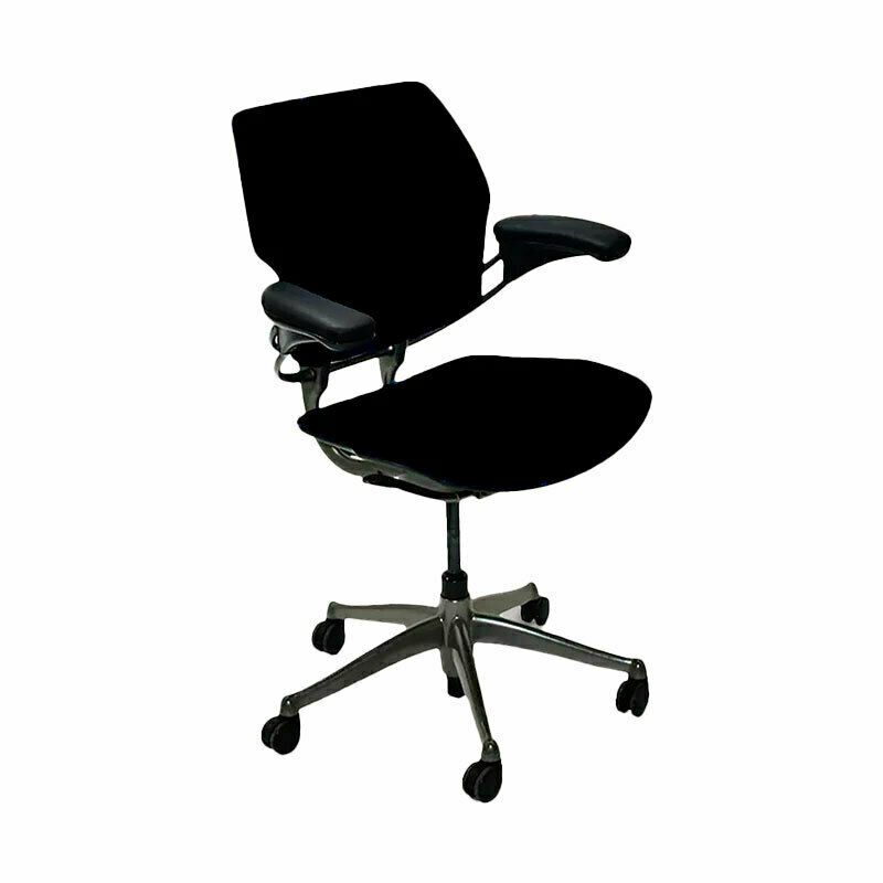 Humanscale: Freedom Task Chair In Black Fabric   Refurbished photo furniture