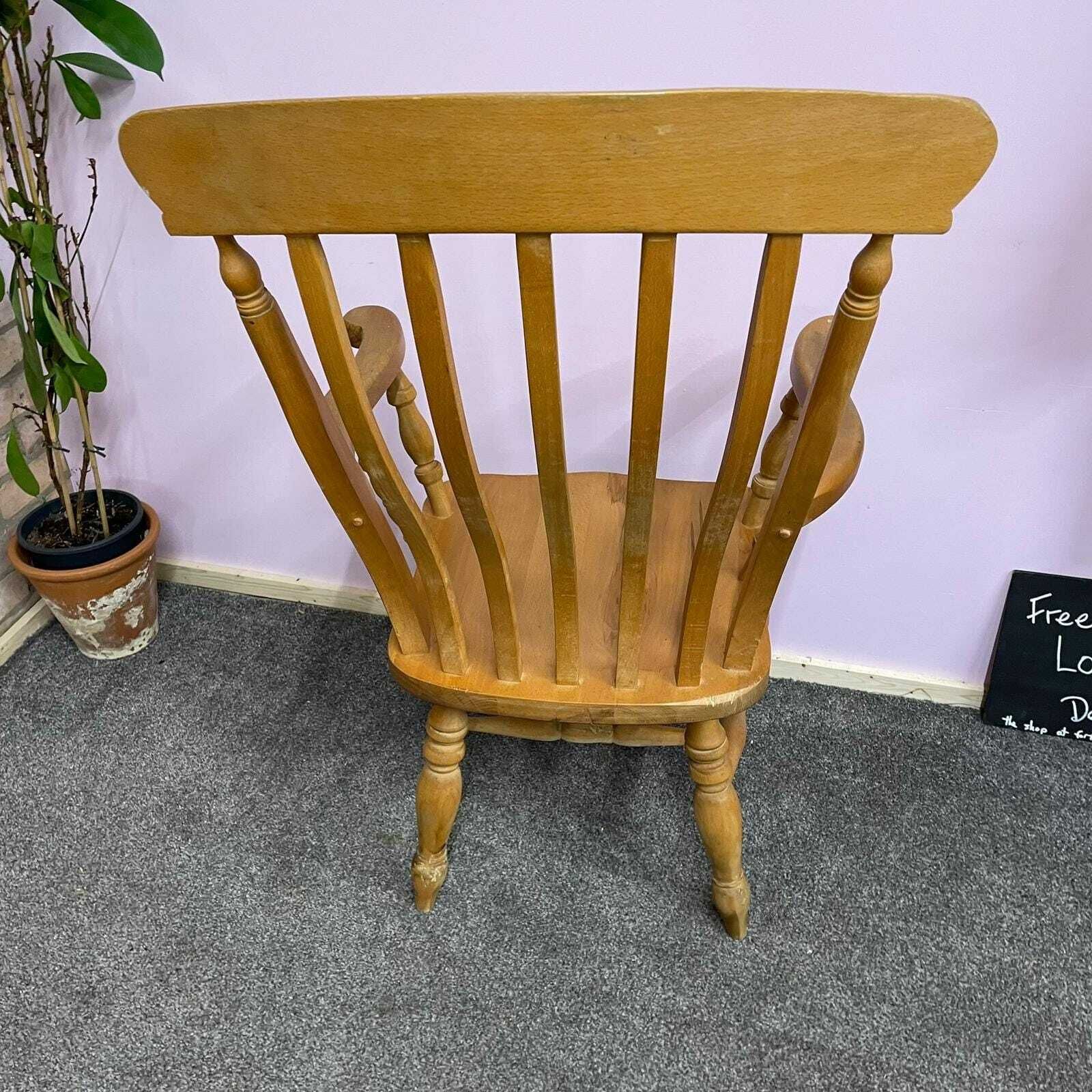 photo for sale Modern Beech High Backed Armchair Story Nursing Chair