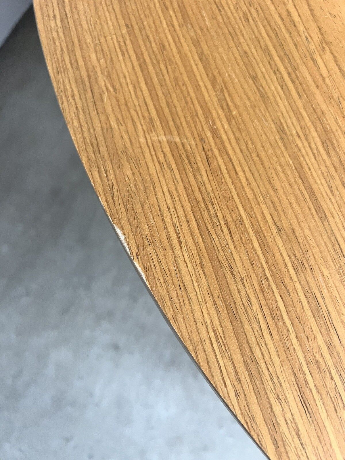 photo for sale Vtg Mid Century Drop Leaf Oak Effect Extending Dining Table Danish Retro R655