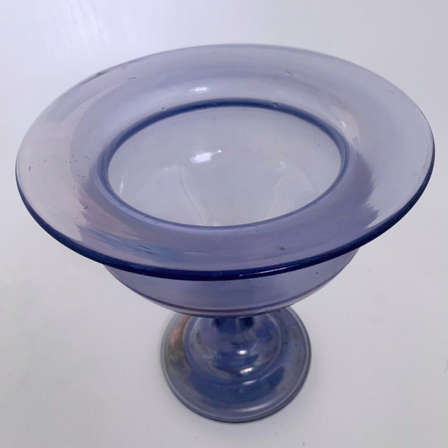 Art Nouveau Iridescent Glass Loezt Kralik Vase Dish Bohemian 1900 photo buy