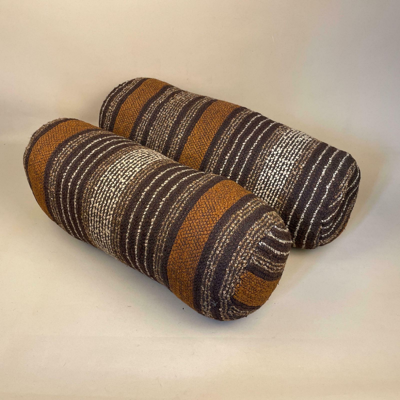 Antique Retro Vintage Cylinder Cushion Traditional Scatter Pillow 53x18cm Pattern Patterned Bolster Throw Decorative Kilim Round Striped photo furniture