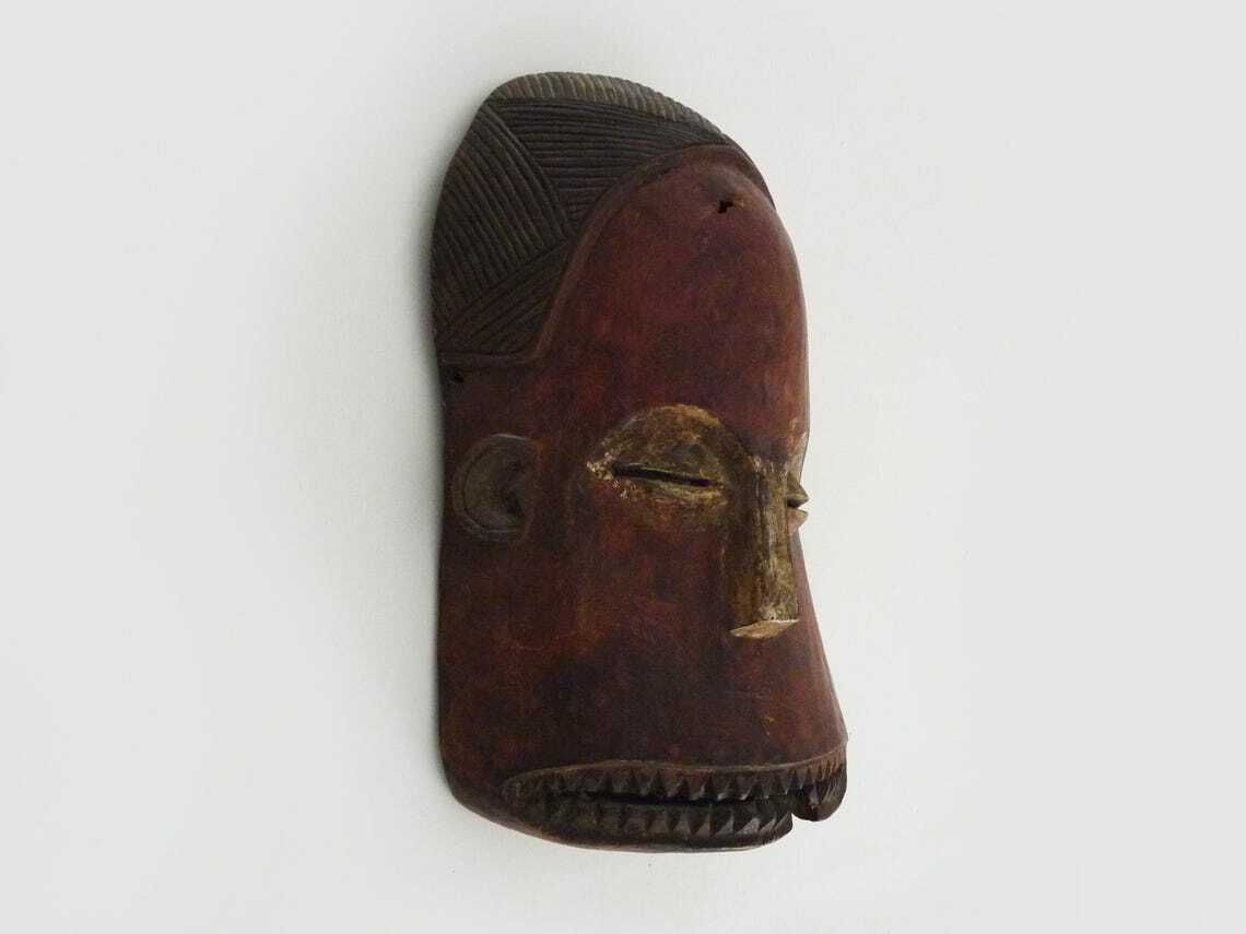 Old Dan Mask From Ivory Coast Africa African Tribal Art 1970s 80s photo Art