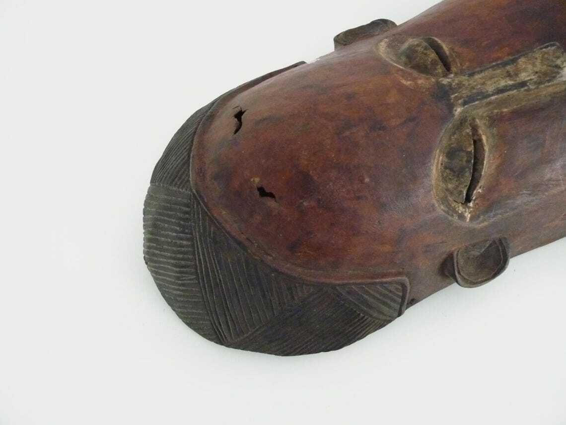 Old Dan Mask From Ivory Coast Africa African Tribal Art 1970s 80s photo 193.0