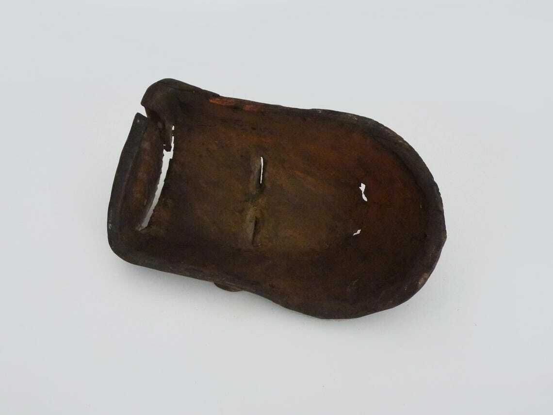 Old Dan Mask From Ivory Coast Africa African Tribal Art 1970s 80s photo vintage