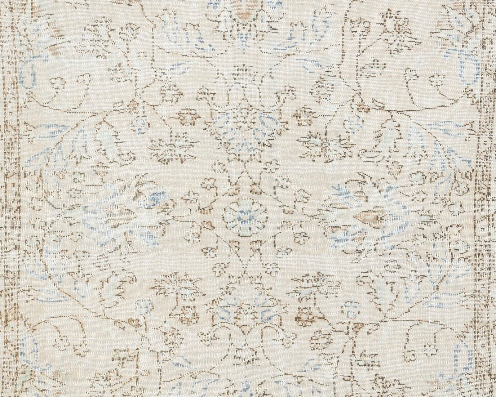 7.1 X 9.7 Feet Vintage Rug, Antique Turkish Rug, Unique Rug, Area Rug, Neutral Rug, Living Room Rug, Handmade Rug, Designer Rug, Large Rug. photo for sale