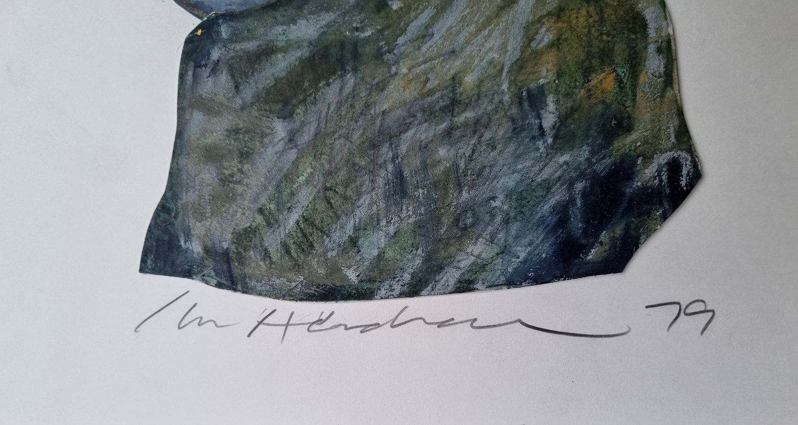 Ivor Abrahams, Ra   Femme Du Midi 7 (Unframed Painting In Mixed Media) 1979 Modern British Art photo furniture
