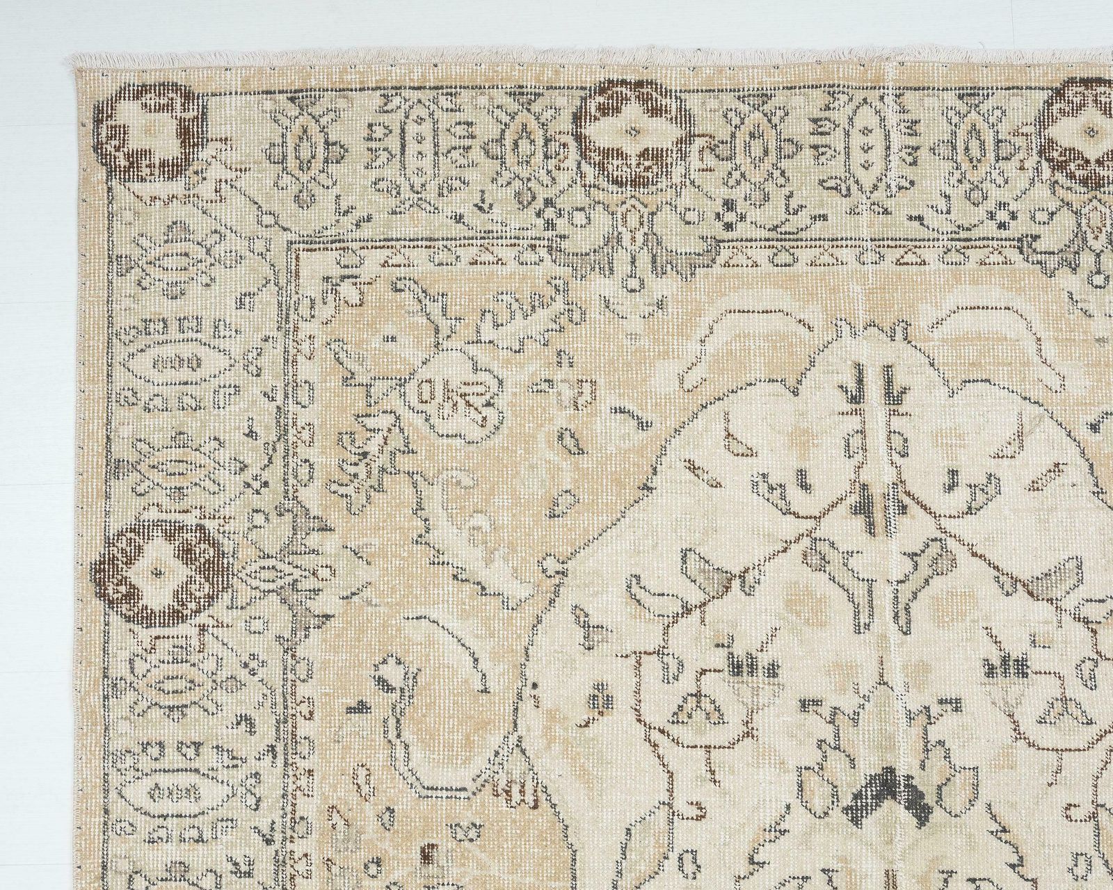 photo furniture 5.4 X 9.2 Feet Vintage Rug, Neutral Turkish Rug, Antique Handmade Rug, Turkey Rug,Anatolian Rug, Low Pile Rug, Naturel Rug, Faded Rug, A2519