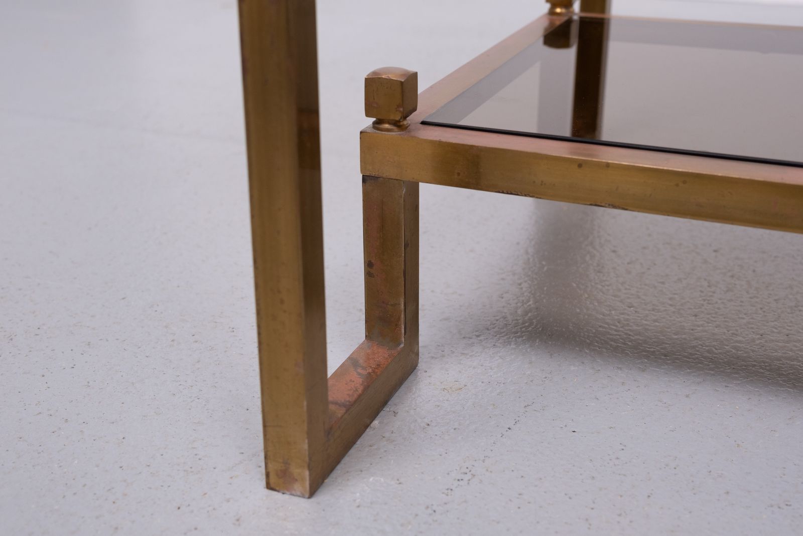 Superb Bronze Coffee Table 1960s France photo vinterior