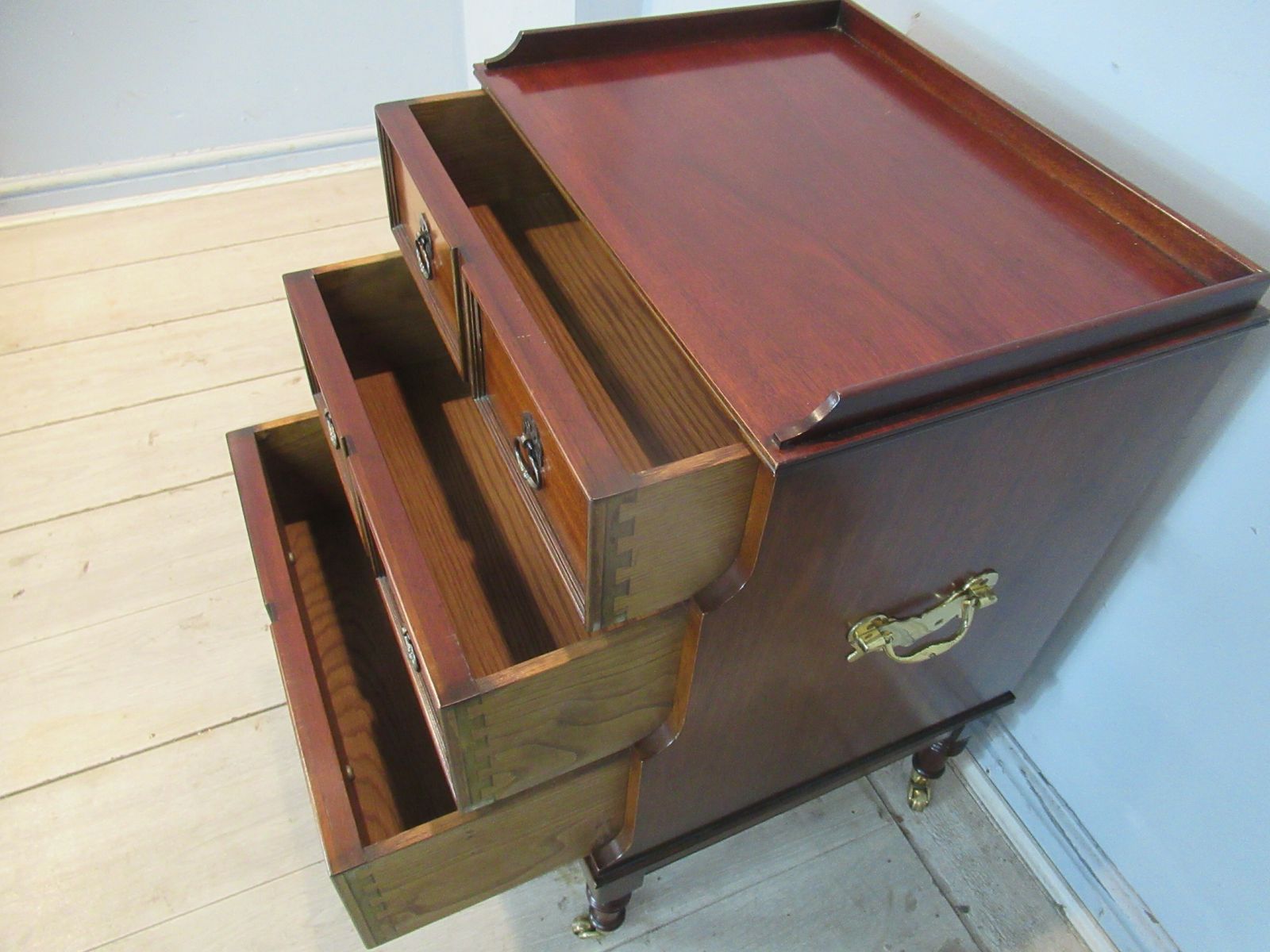 photo for sale Quality Made   Regency Style  Chest Of Drawers  Mid Century.