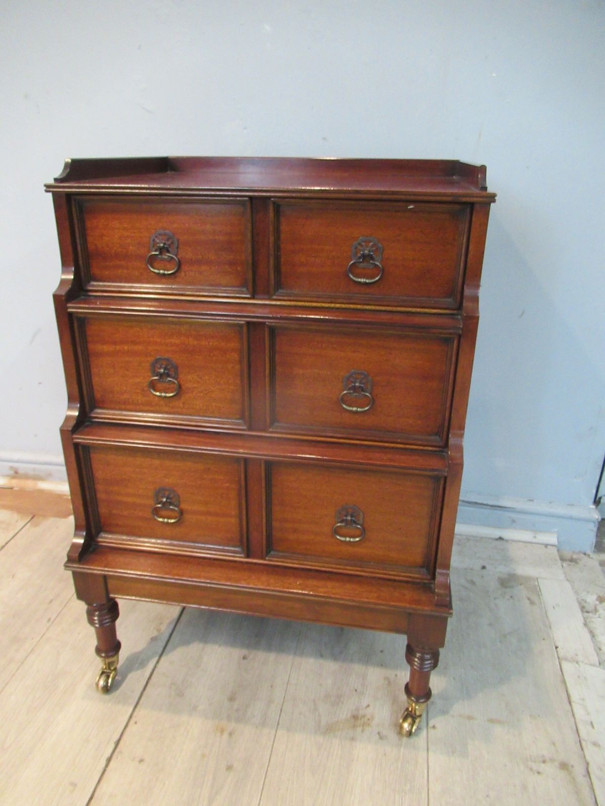 Furniture Quality Made   Regency Style  Chest Of Drawers  Mid Century. photo