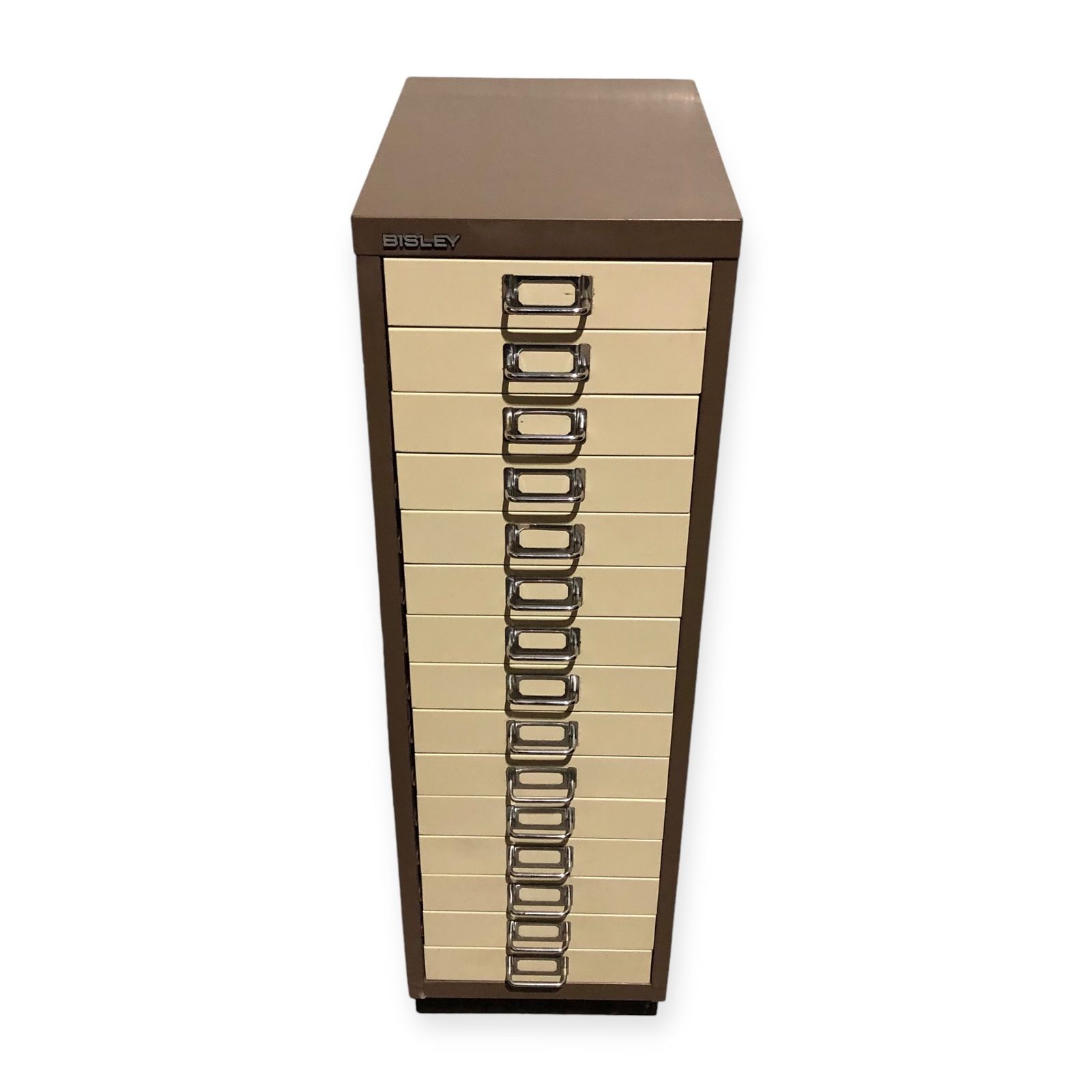 Handsome Vintage Bisley Metal Filing Cabinet photo furniture