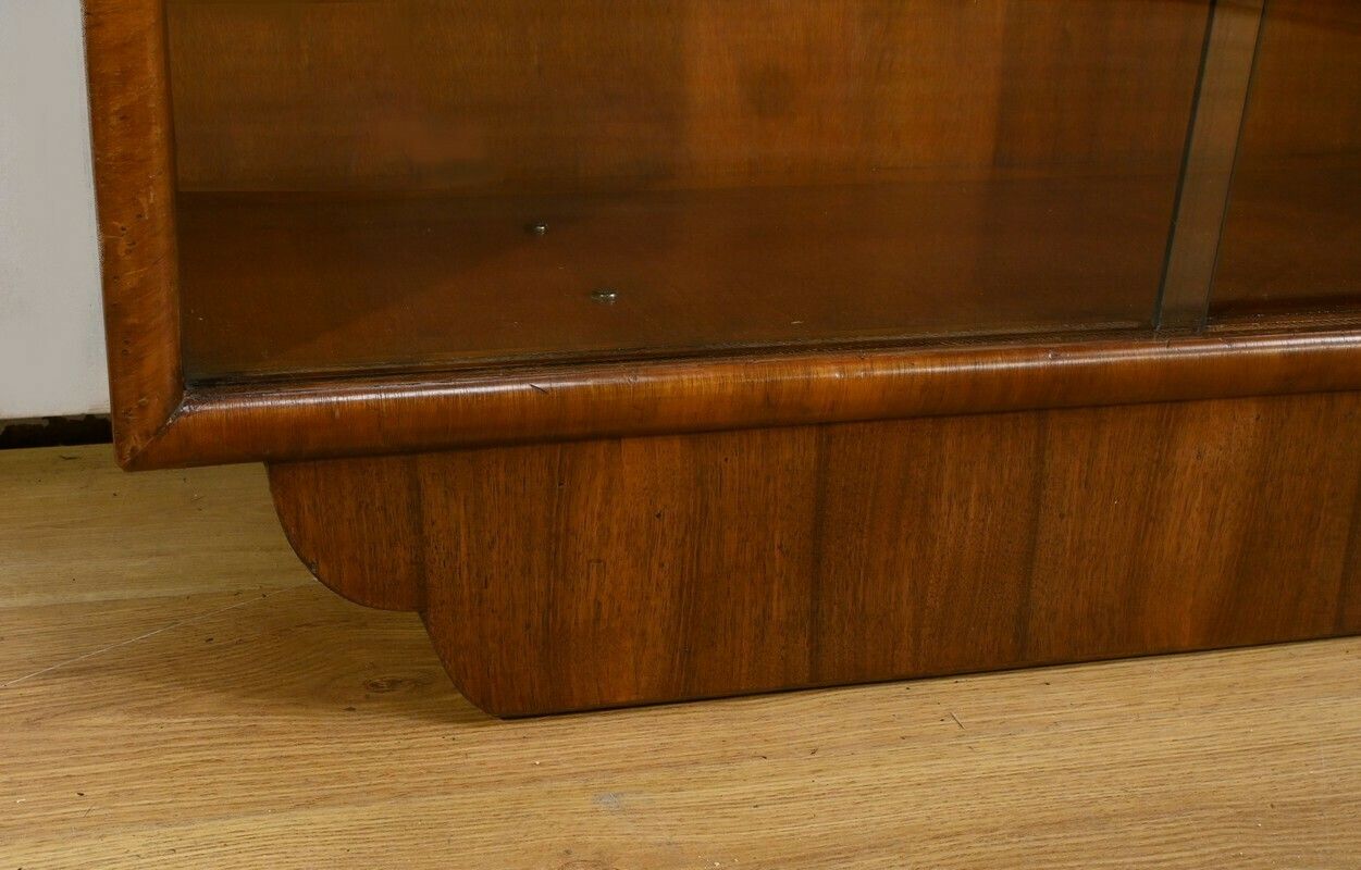 photo buy Rurka Glass Furniture In Burl Walnut, Art Deco – 1940