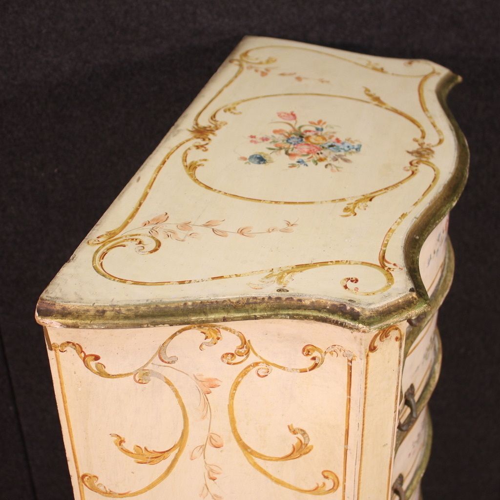 Splendid Venetian Tallboy Of The 20th Century photo for sale