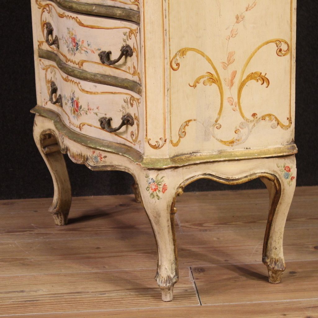 Furniture Splendid Venetian Tallboy Of The 20th Century photo