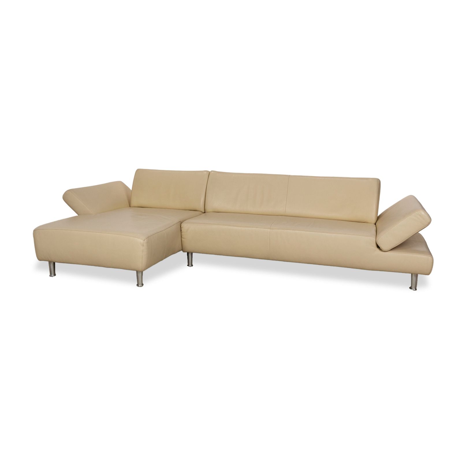 photo furniture Willi Schillig Taboo Corner Sofa Beige Manual Function