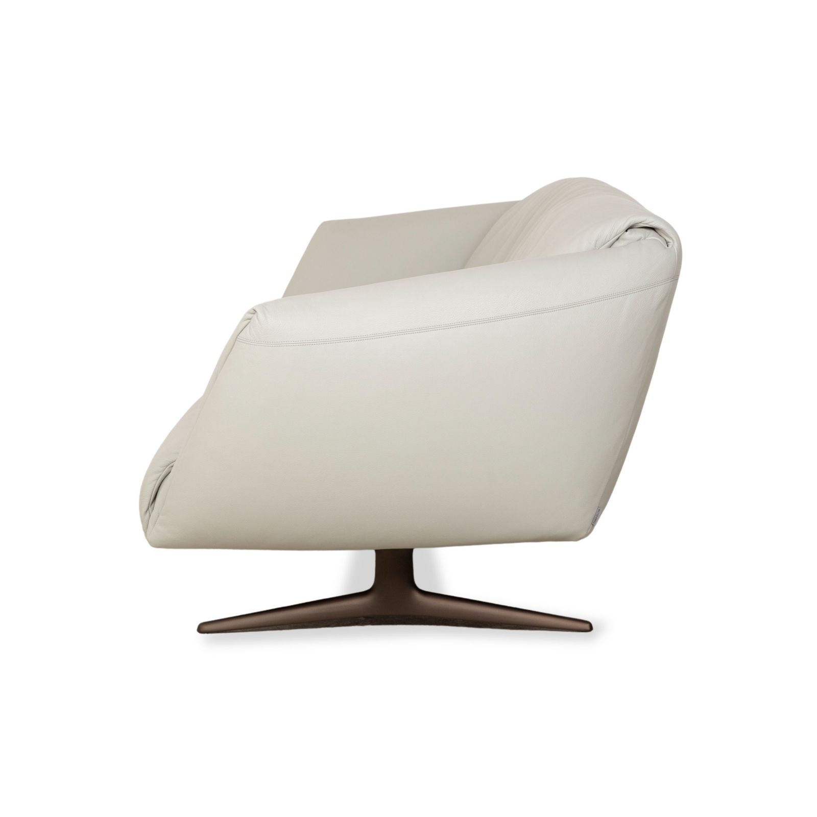 Mobilier Canapé Walter Knoll Bundle en cuir gris clair, 3 places photo