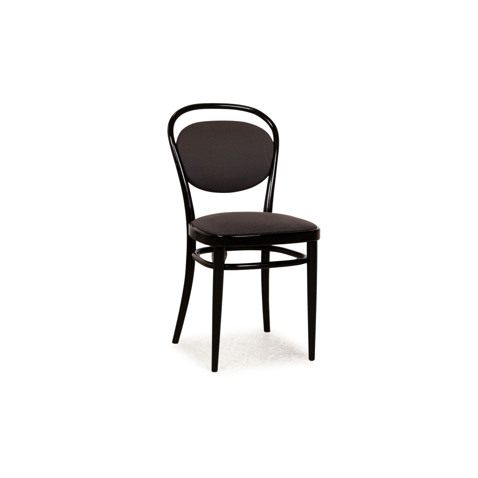 Lot de 4 chaises Thonet 214 en bois noir photo 1251.0