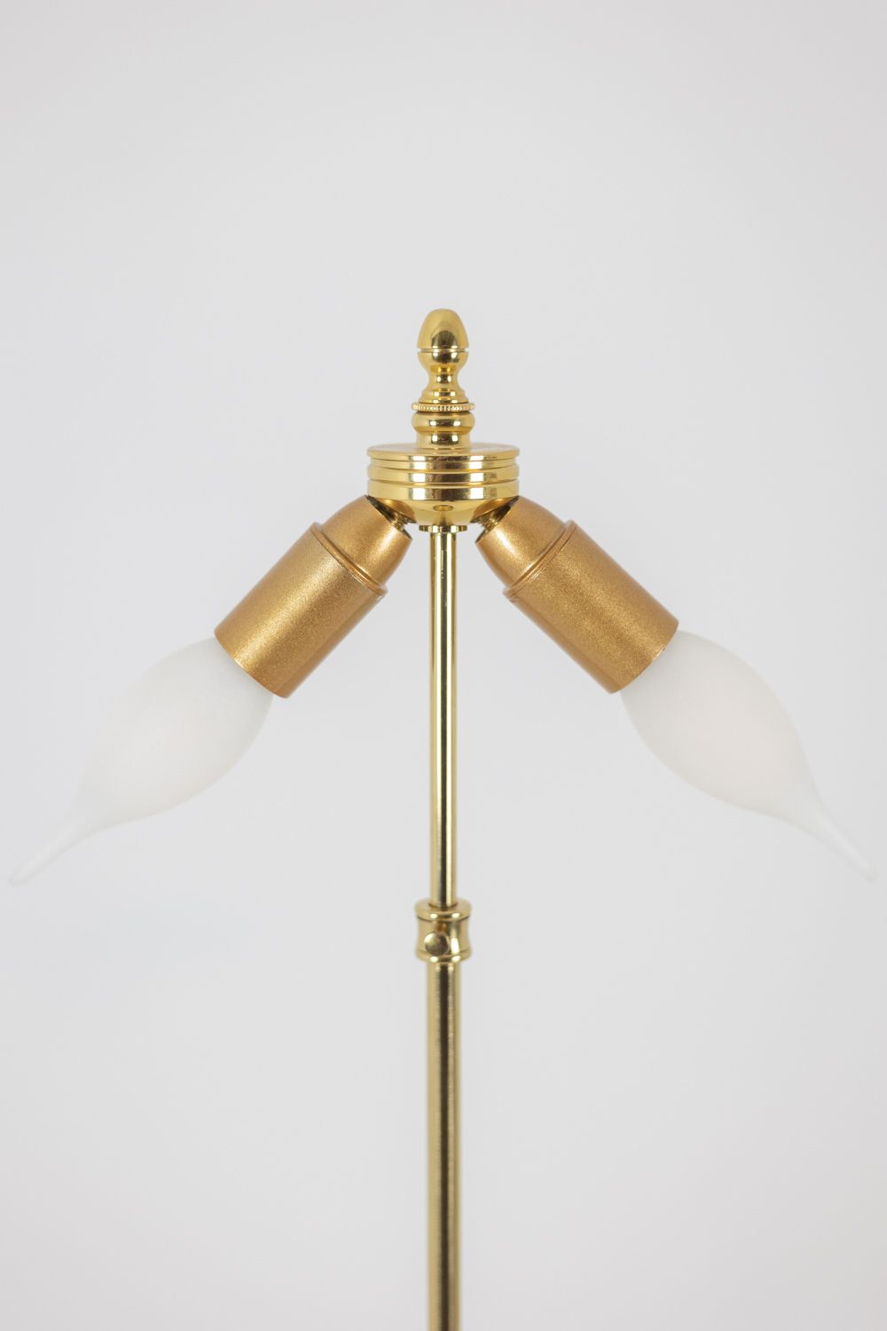 Lamp With Blue Porcelain And Gilded Bronze Handles. Circa 1880. photo vinterior