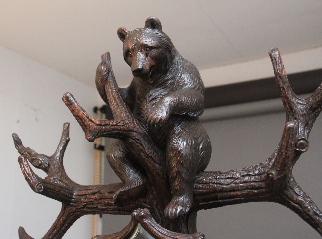 19th Century Black Forest Bear Hall Stand photo for sale