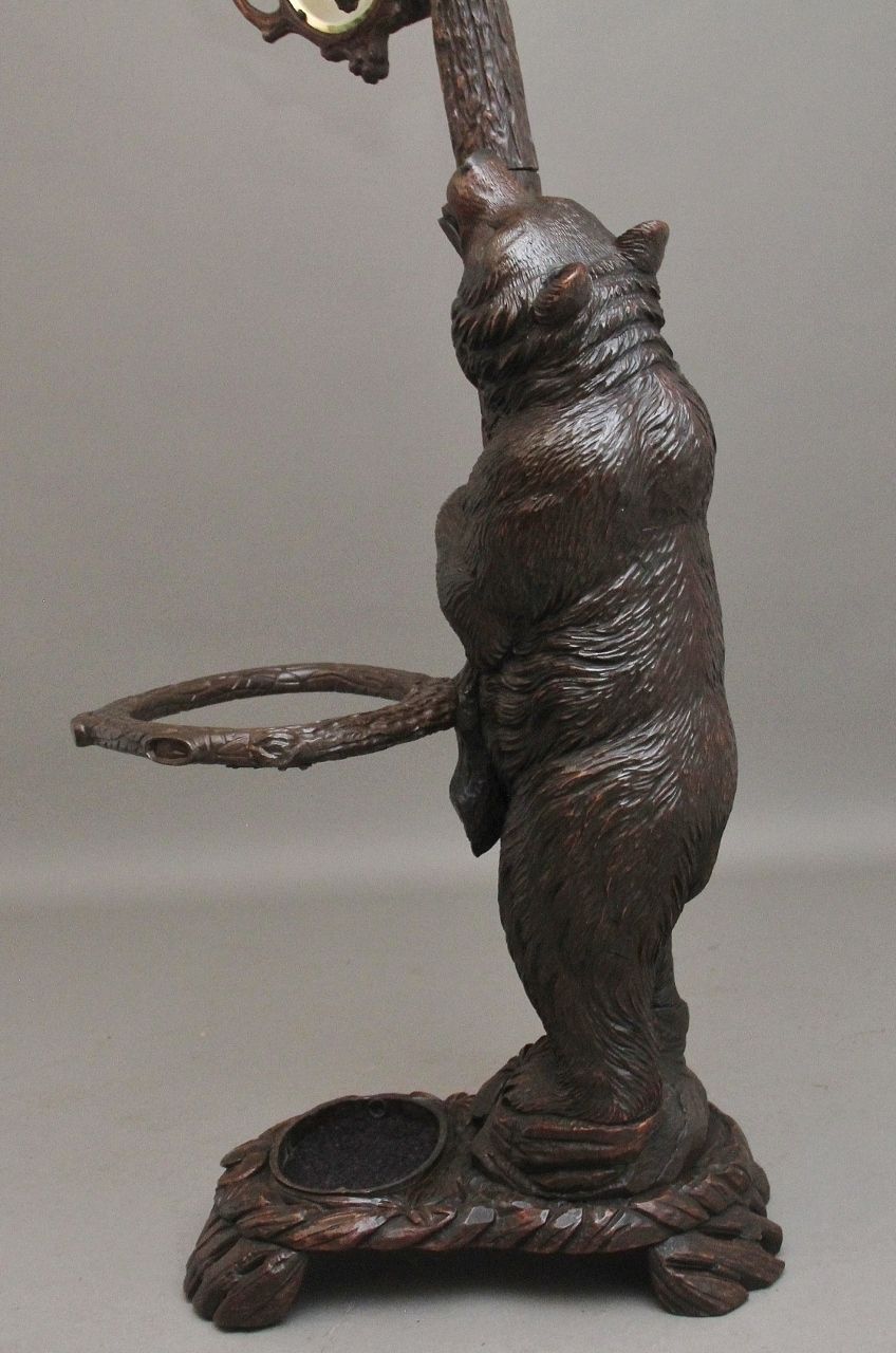 photo buy 19th Century Black Forest Bear Hall Stand
