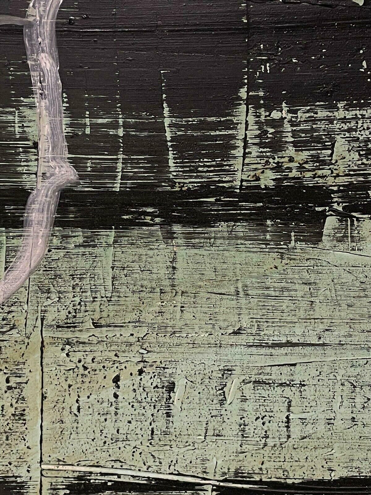 Unknownhuge French Abstract Expressionist Painting   1970's/80's Period photo for sale
