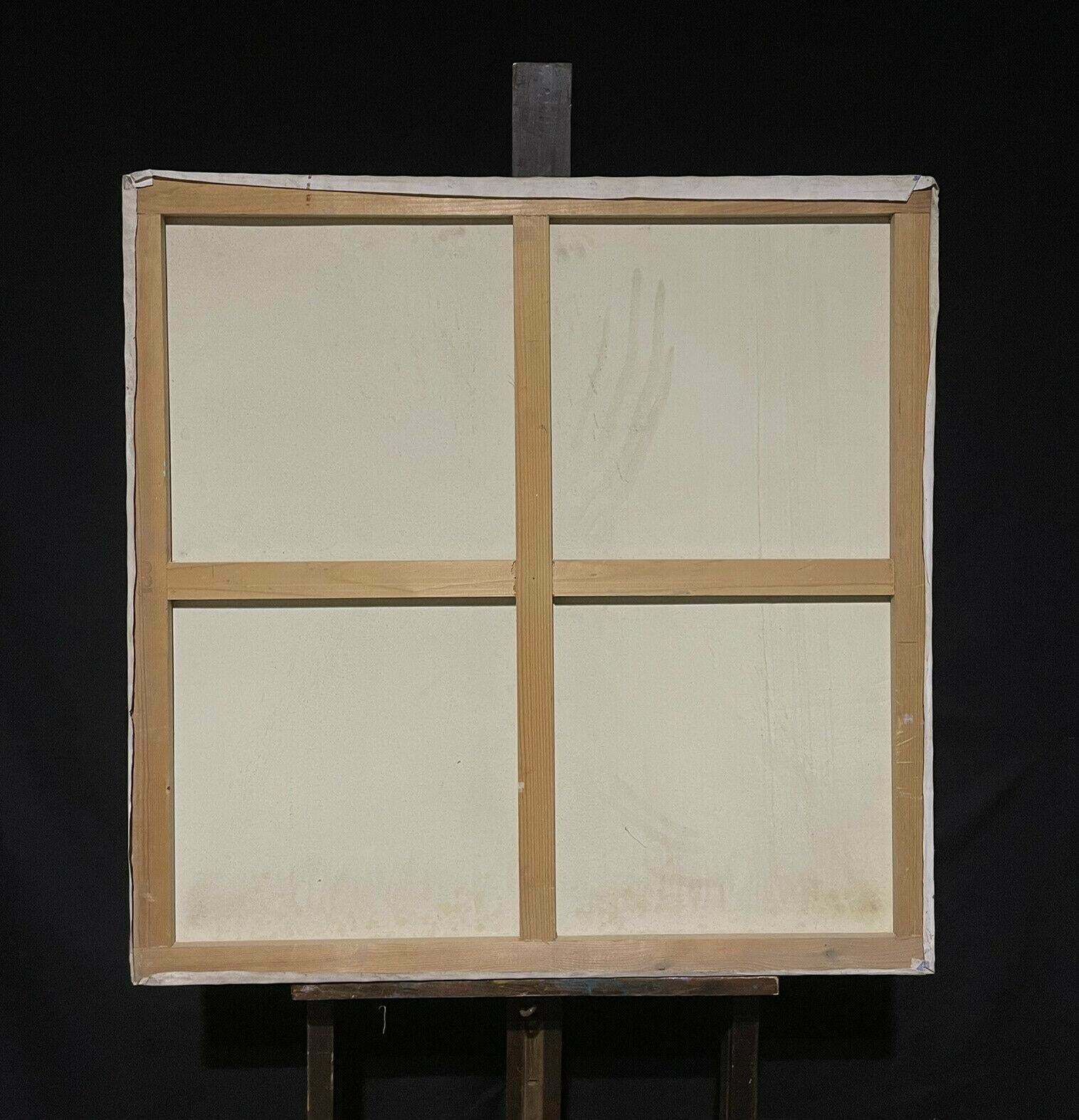 Unknownhuge French Abstract Expressionist Painting   1970's/80's Period photo 1224.0