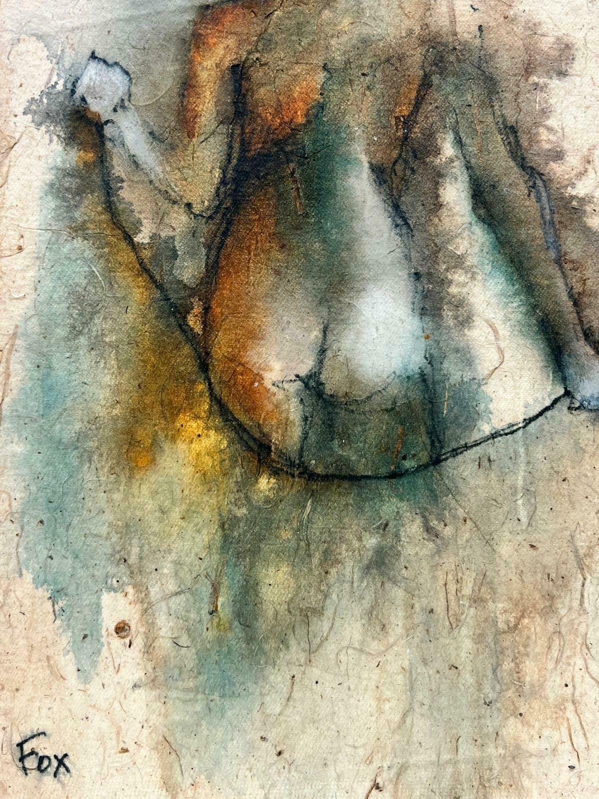 French Schoolcontemporary French Nude Woman Painting Beautiful Textures photo for sale