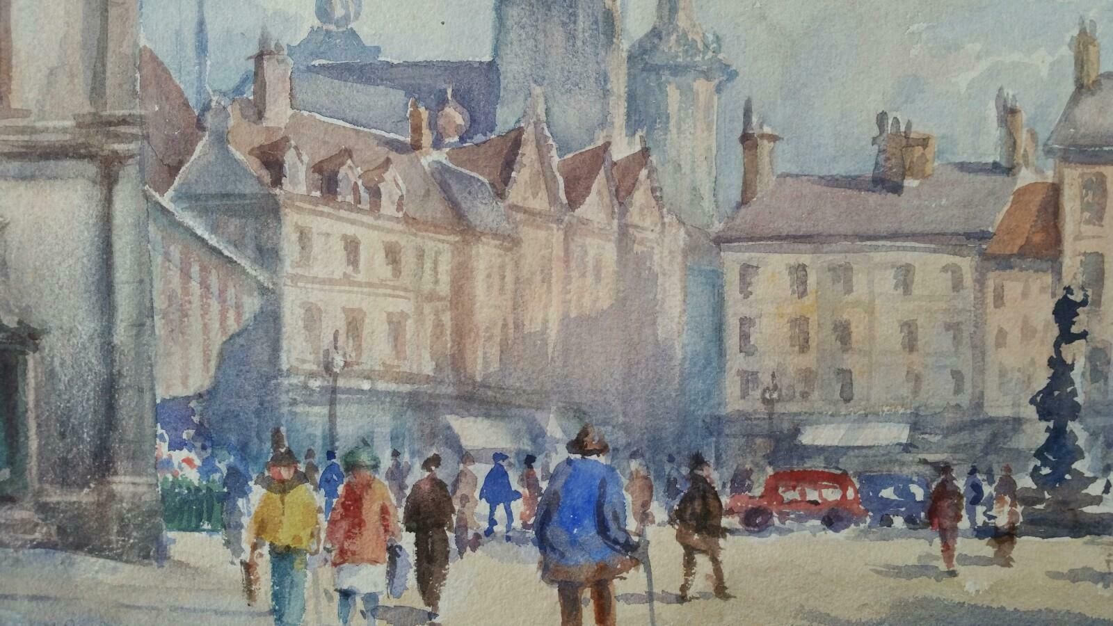 Leonard Machin Rowemid 20th Century, Belgium, Antwerp Cathedral Of Our Lady1950's