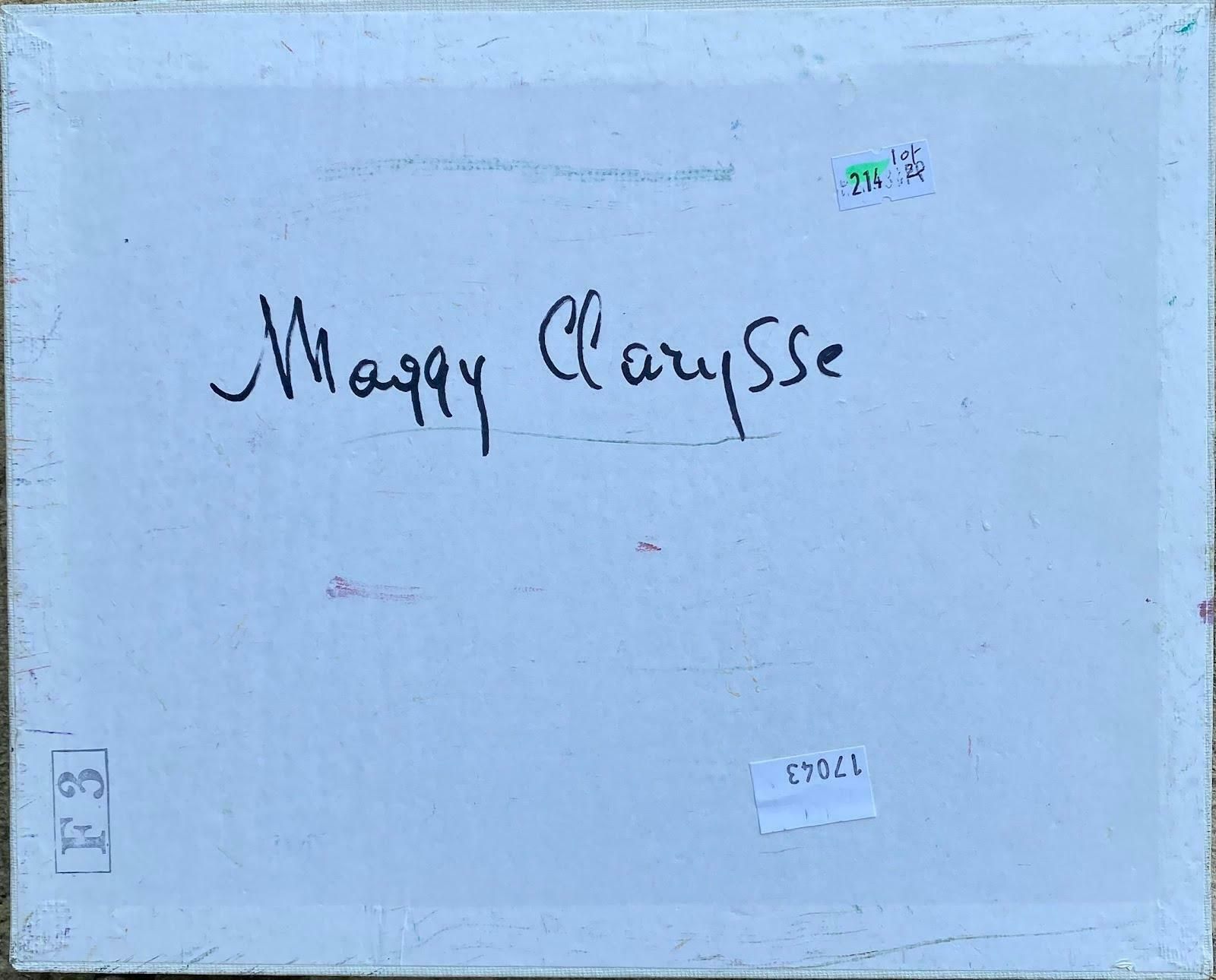 Maggy Claryssemulti Colored French Impressionist Oil Painting Dotty Fieldc.2000 photo for sale
