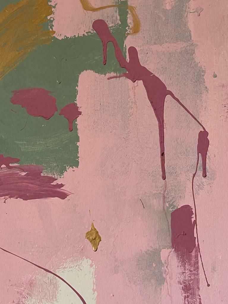 Natasha Rufus Isaacshuge British Contemporary Abstract Painting Soft Pastel Shade Muted Coloursc.2022 photo Art