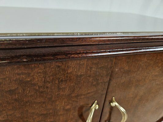 photo vinterior Italian Bedside Tables In Mahogany, 1950, Set Of 2
