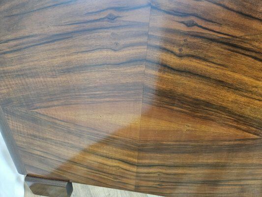 photo vinterior Art Deco Walnut Bed, 1940