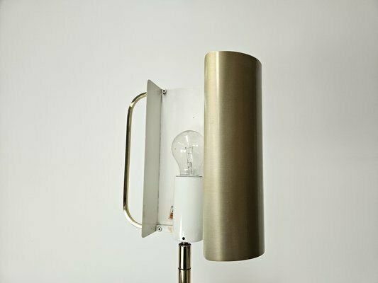 Adjustable Brass Floor Lamp By Pia Guidetti Crippa For Lumi, 1970s photo vintage