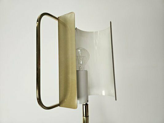 photo for sale Adjustable Brass Floor Lamp By Pia Guidetti Crippa For Lumi, 1970s