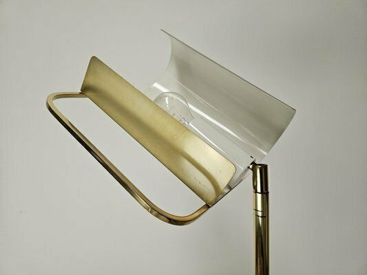 Lighting Adjustable Brass Floor Lamp By Pia Guidetti Crippa For Lumi, 1970s photo