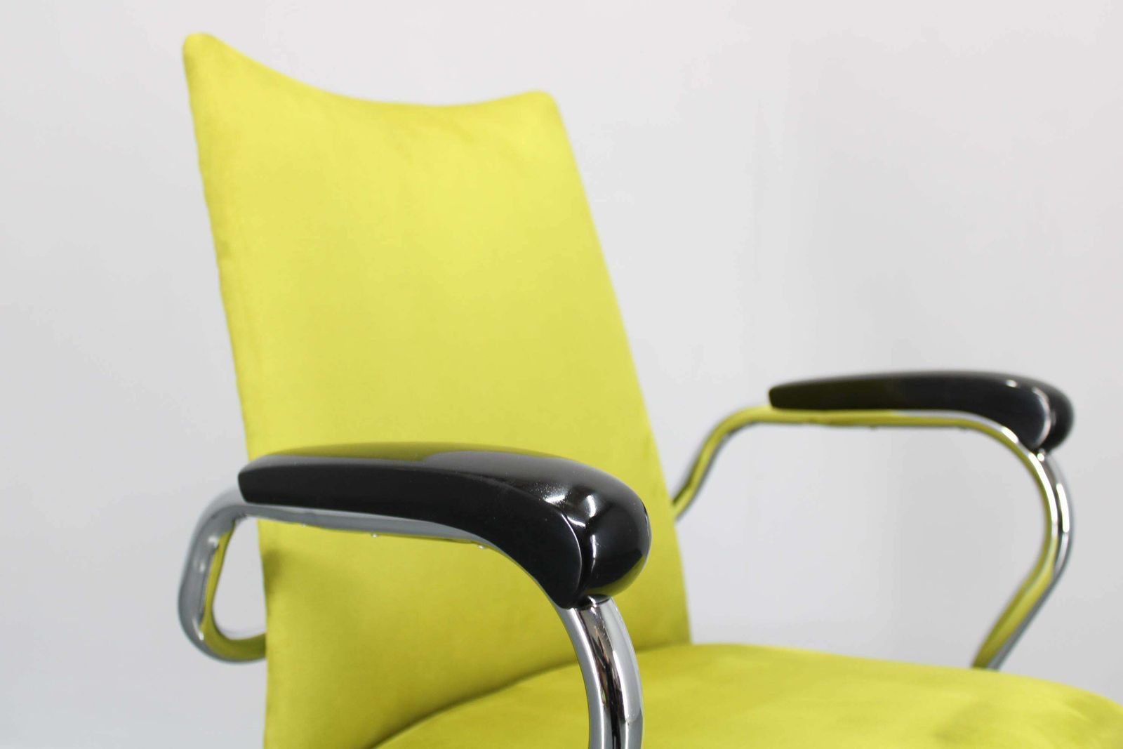 1970s German Tubular Armchair Or Desk Chair, Restored photo 659.0