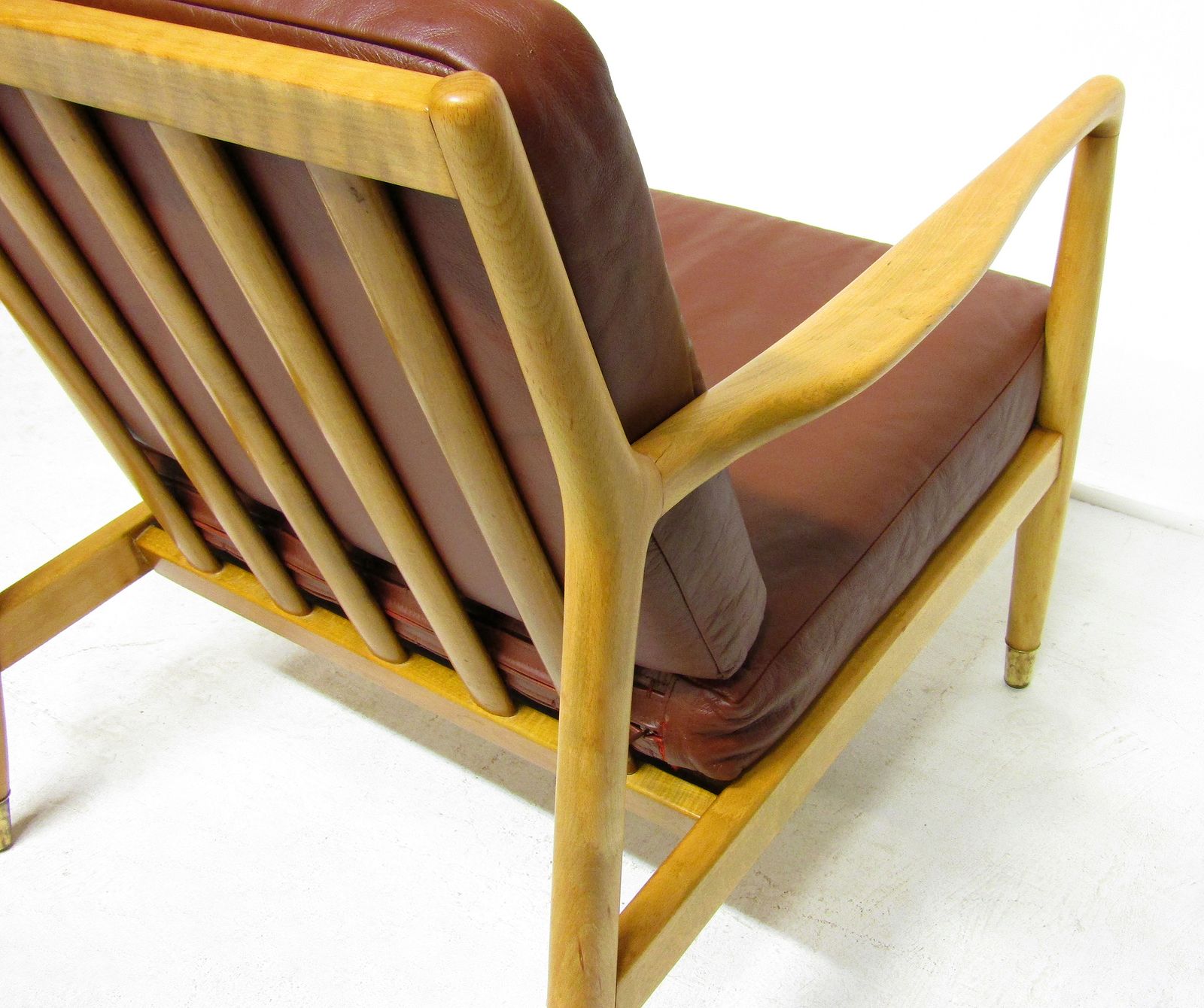1950s Danish "USA 143" Lounge Chair By Folke Ohlsson For P Jeppesens photo Furniture