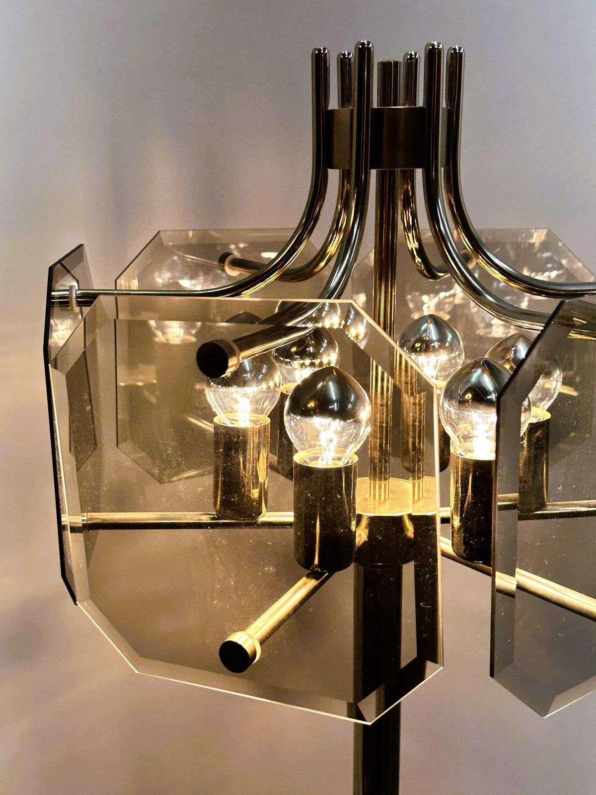 Luigi Colani Chromen Vloerlamp Uit De Jaren 70. photo buy