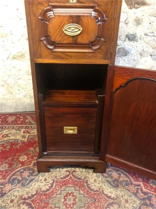 photo furniture Gorgeous Pair Of Large Tall Cabinets. 090
