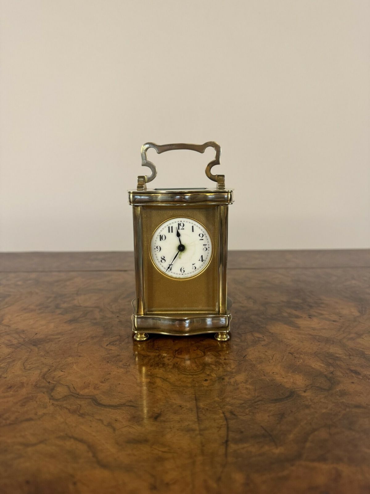 Stunning Quality Antique French Brass Carriage Clock