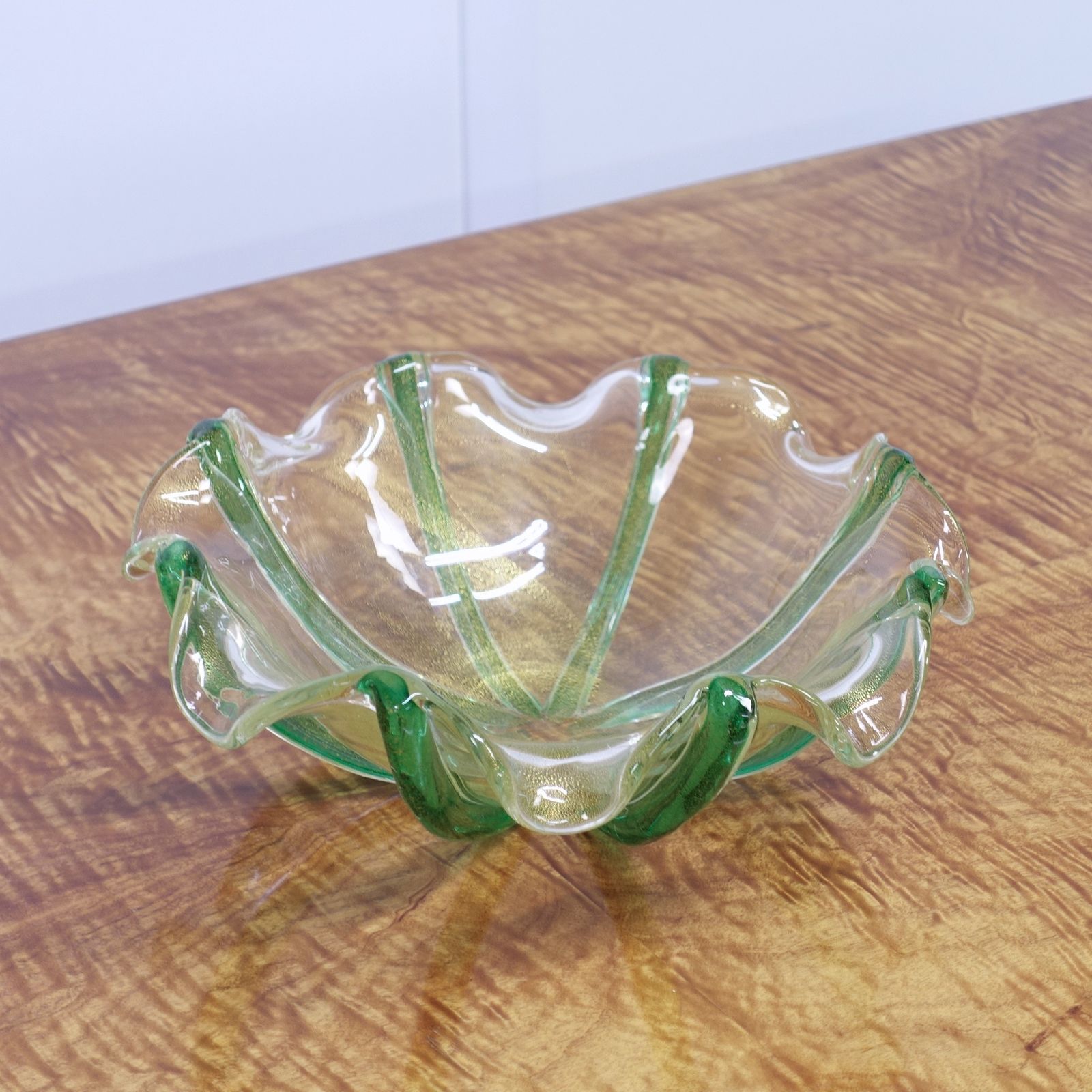 Oro Cordonati Bowl By Archimede Seguso C1949 photo vinterior