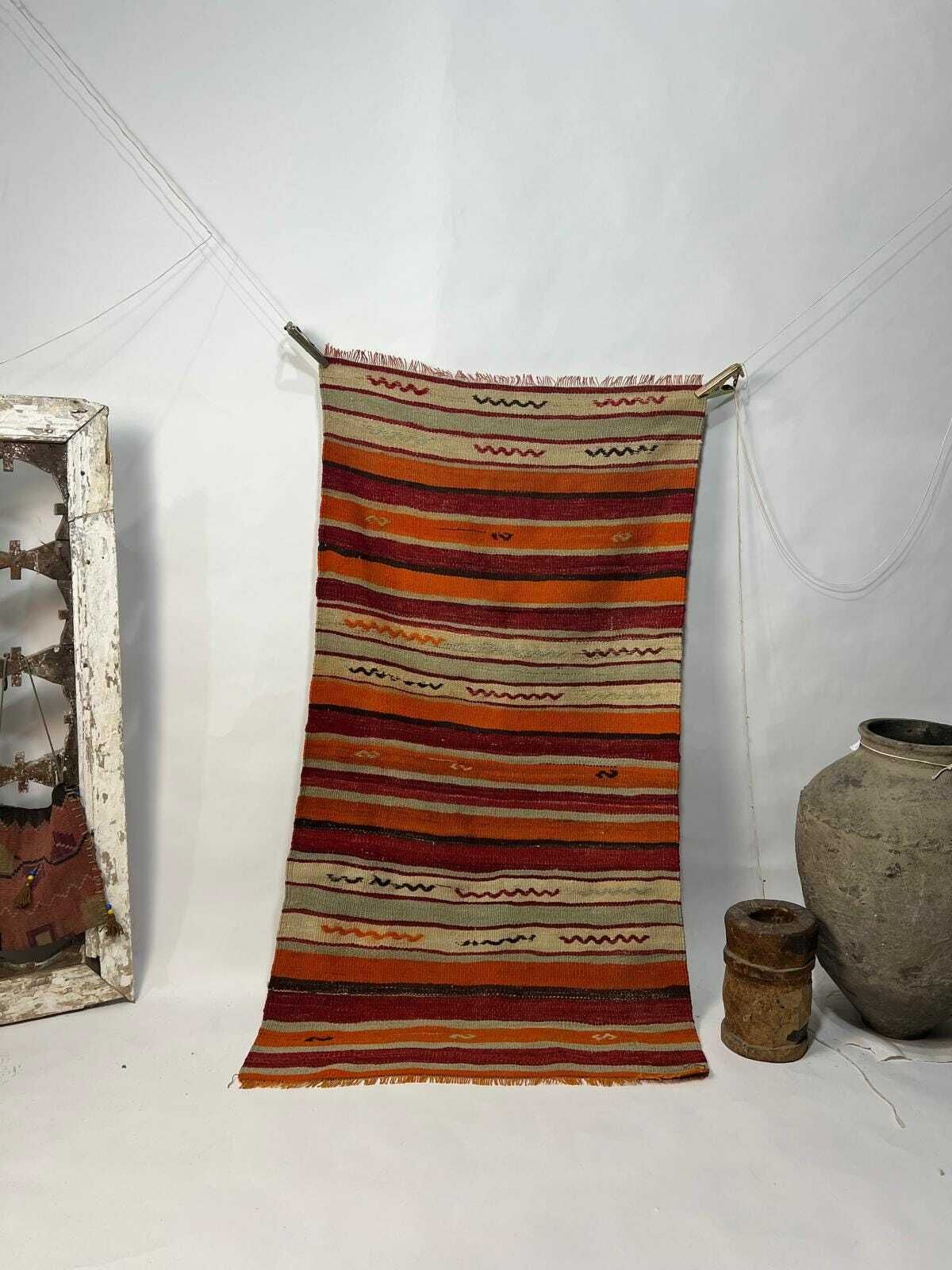 Oriental Rug, Oushak Area Rug, Pastel Decor Rug, Bedroom Rug, Handmade Rug, Vintage Turkish Rug, Wool Rug, Ethnic Rug