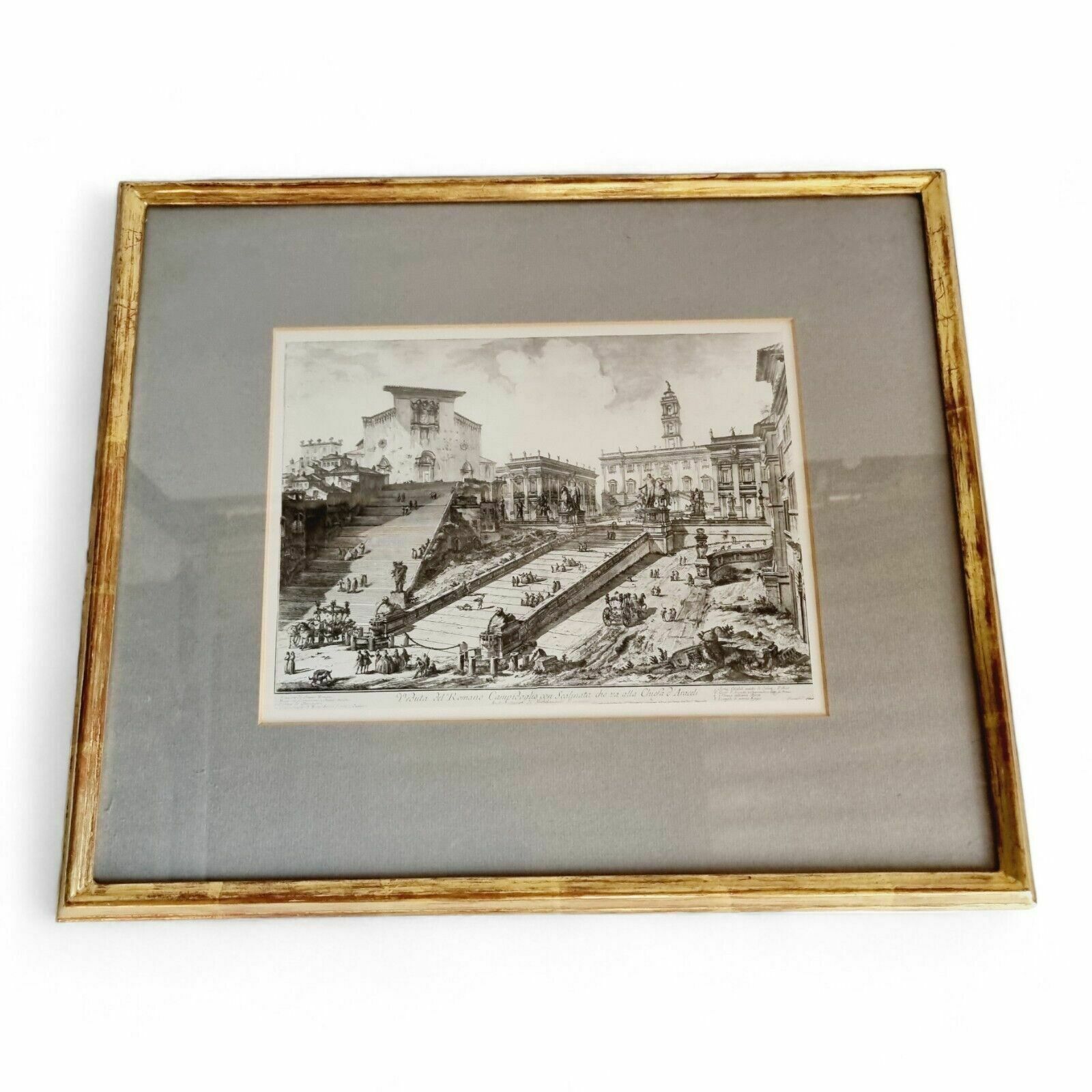 Giovanni Battista Piranesi The Capitol And The Steps Of S. Maria In Aracoeli