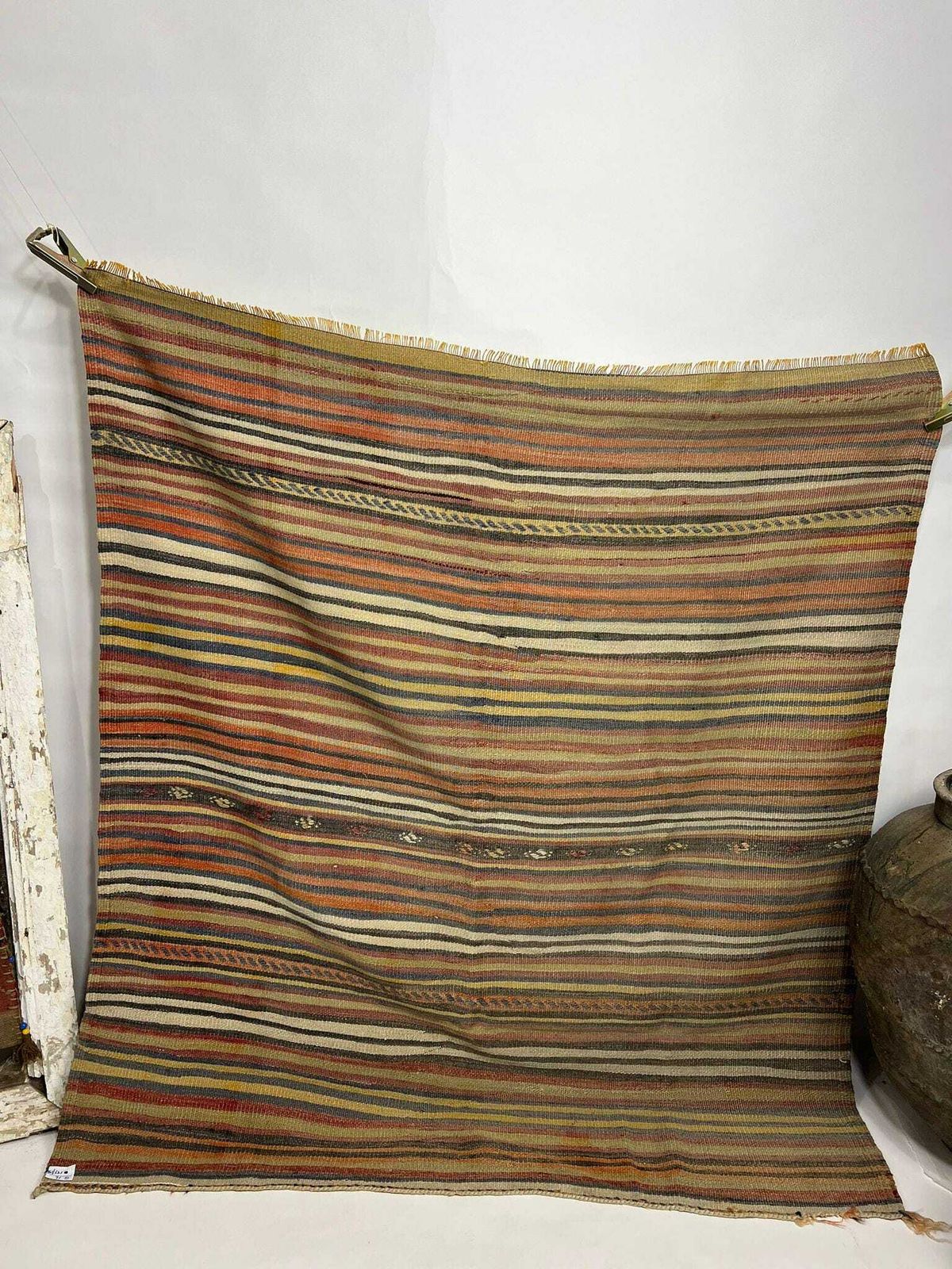Handmade Vintage Turkish Wool Rug, Vintage Area Rug, Turkish Carpet For Living Room, Anatolian Rug, Area Carpet, Bedroom Rug, Home Decor Rug photo furniture