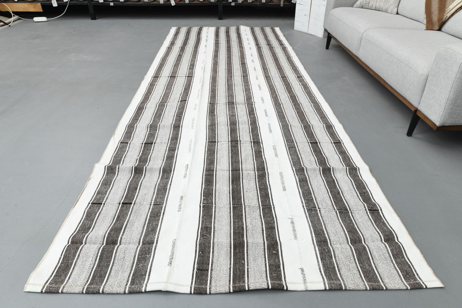 139x377 Cm Handmade Runner, Turkısh Vintage Rug, Hallway Rugs, Oushak Carpet, Stair, Kitchen Runners