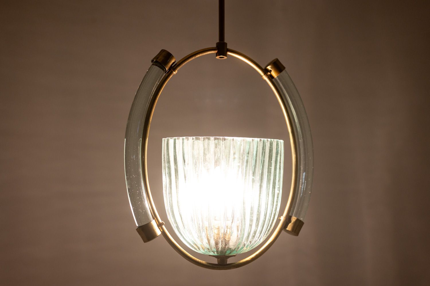 photo for sale Barovier & Toso. Murano Glass Lantern. 1950s.