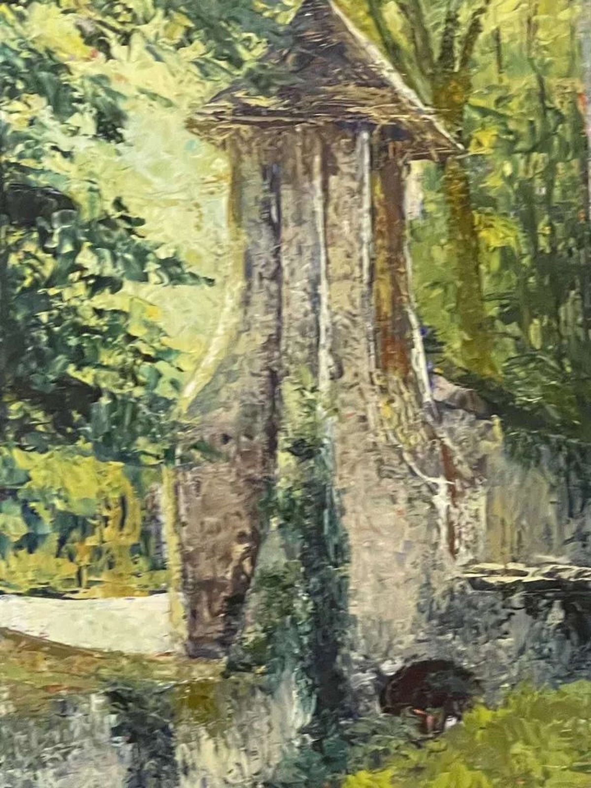 Original Oil Painting By June Dudleston  The Walls At Versailles photo buy