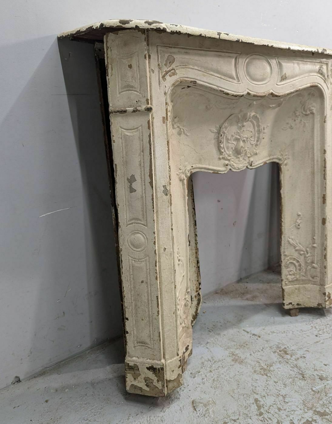 Rare Pair Of Cast Iron Fireplaces From The Napoleon III Period photo Home Fixtures