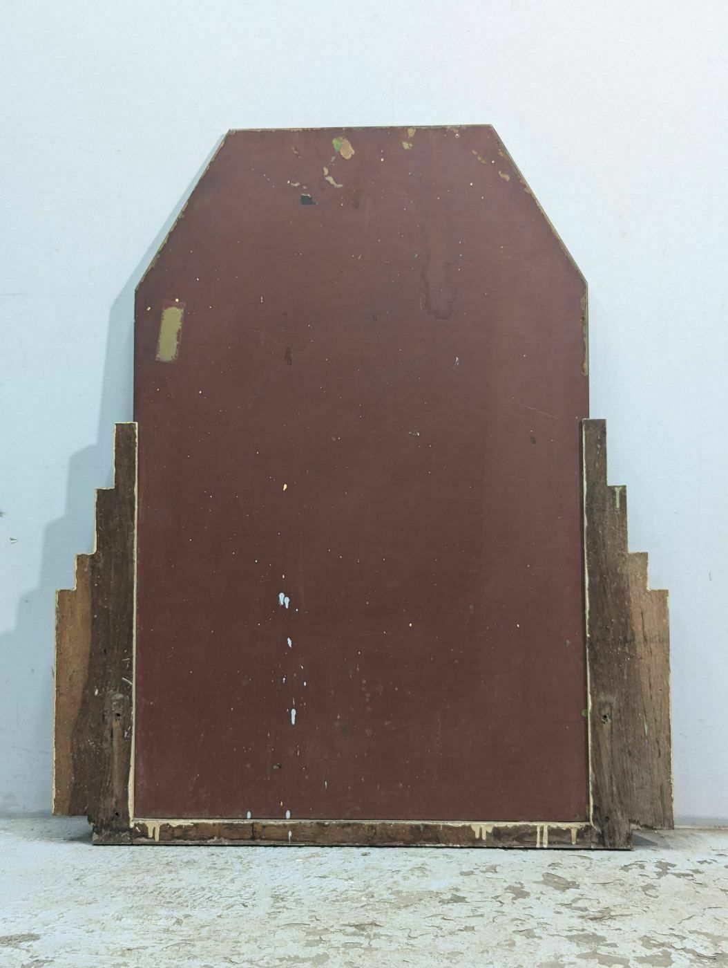 Home Decor Pair Of 1930s Art Deco Modernist Mirrors In Lacquered Wood photo